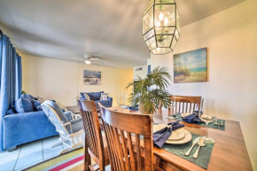 Coastal Condo with Dock Access, 2 Miles to Beach!